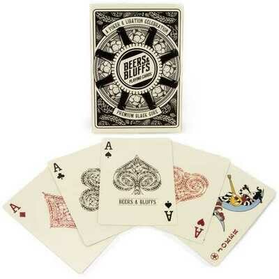 Beers &amp; Bluffs Playing Cards
