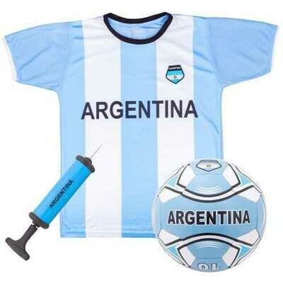 Argentina Kids Soccer Kit - X-Large