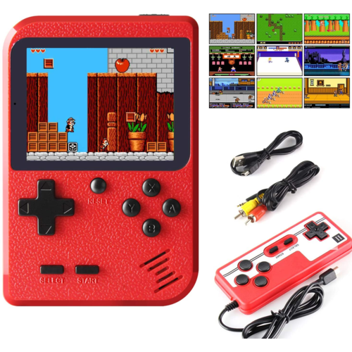 Portable Game Pad With 400 Games Included + Additional Player Controller