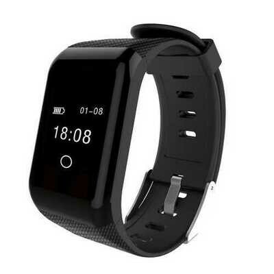 Blood Oxygen Pressure Heart Rate Monitor Bus Subway Door Card Sensor Smart Watch for iOS Android