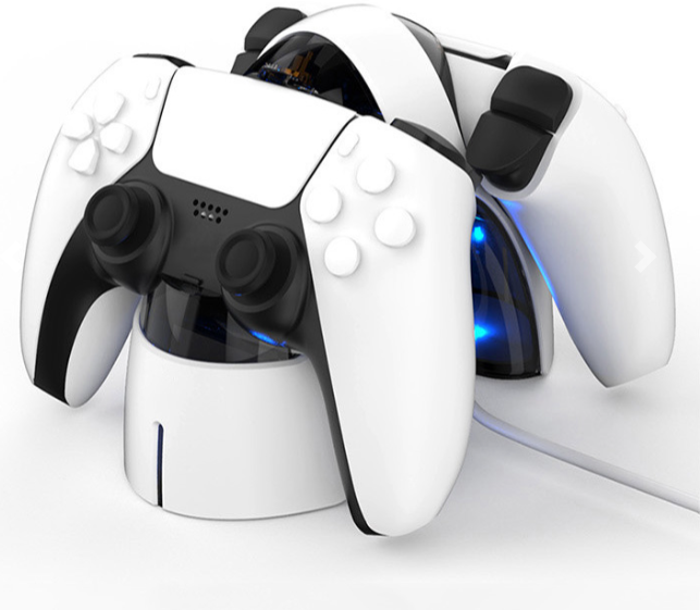 Controller Charger Curved Dual Charging Base Dock for PS5