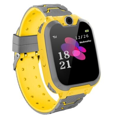 Kid&#39;s Tick Tack Fun Smart Watch - Color: YELLOW