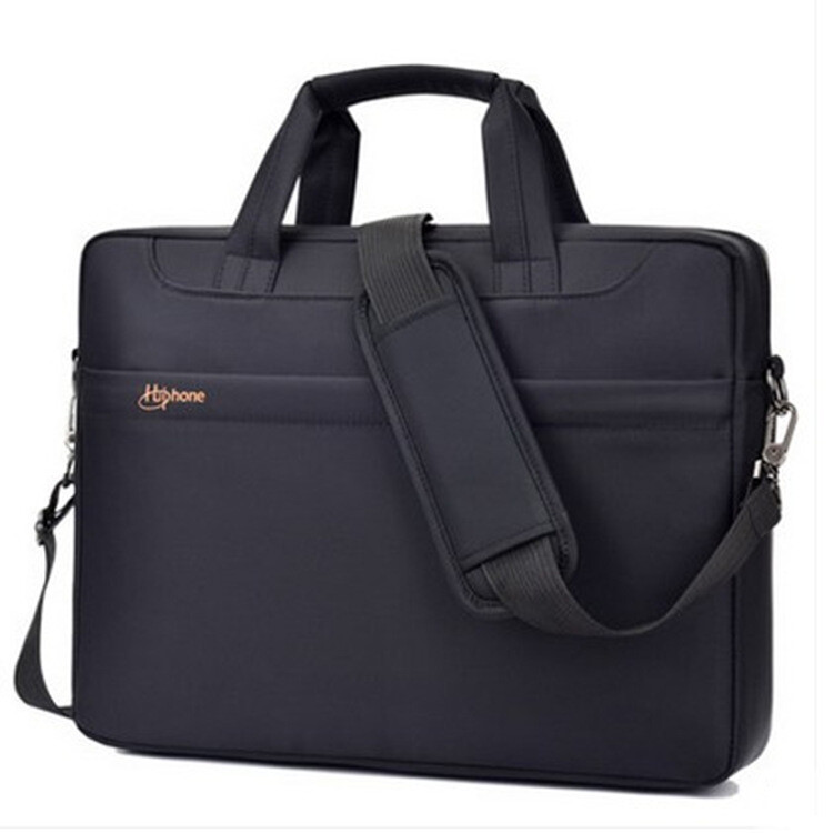 Wholesale 15.6 inch Laptop Bag Notebook PC package man large capacity business single shoulder briefcase - Color: Sky blue2, Size: 15