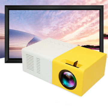 Color: EU with 120 inches - Handheld projector 1080p