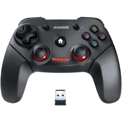 Dreamgear Shadow Pro Wireless Controller For Ps3 &amp;amp;amp; Pc (pack of 1 Ea)