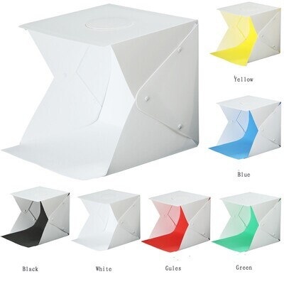 Color: WhiteS - Mini folding studio set