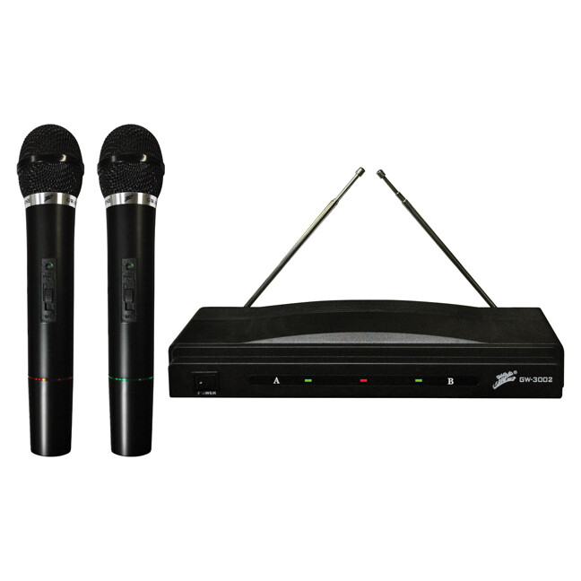 Studio Z (GW3002) Dual Microphone System with Wireless Receiver