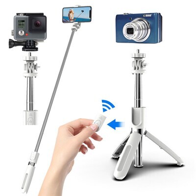 Bluetooth selfie stick mini remote control high-end tripod