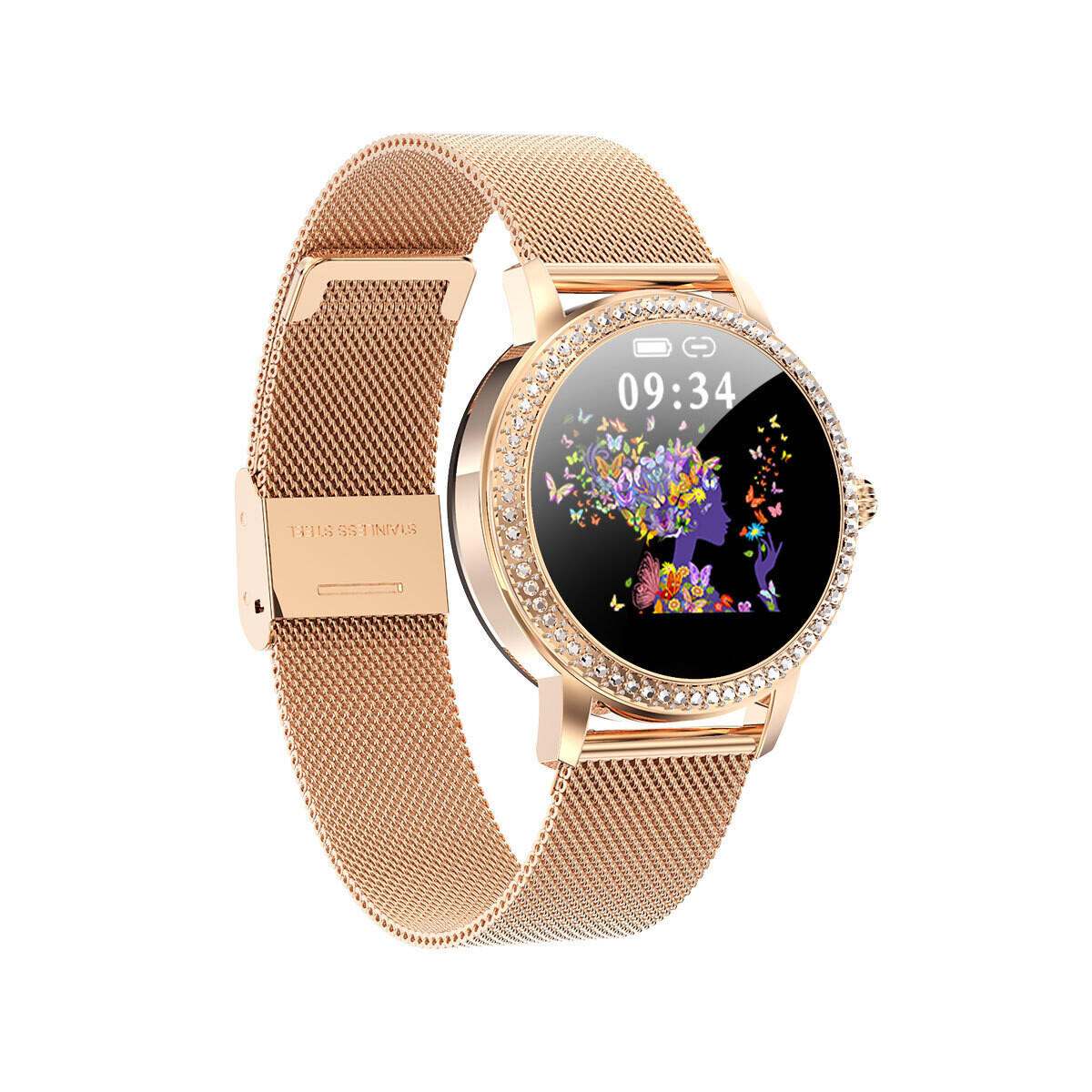 Color: 1 Golden - IP68 Waterproof Smart Bluetooth Watch