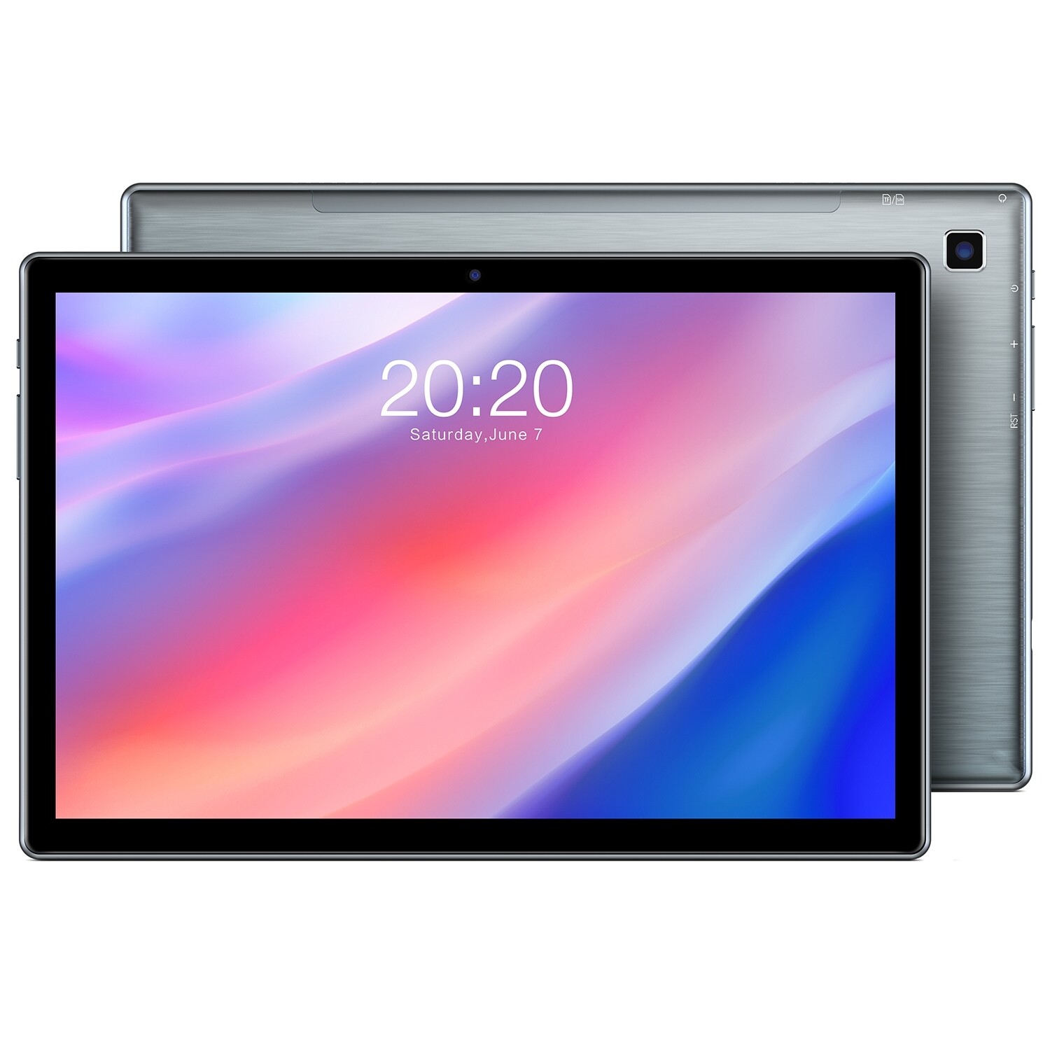 Original TECLAST P20 Tablet 10.1inch High-definition Screen Metal 1920?1200 4GB RAM 64GB ROM Type-C AI-speed-up 6 Android 10.0 Tablet Pc U.S. plug  4+64