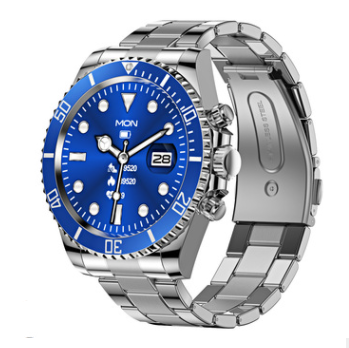 Color: Black - Smartwatch Bluetooth Heart Rate And Blood Pressure Detection Smartwatch