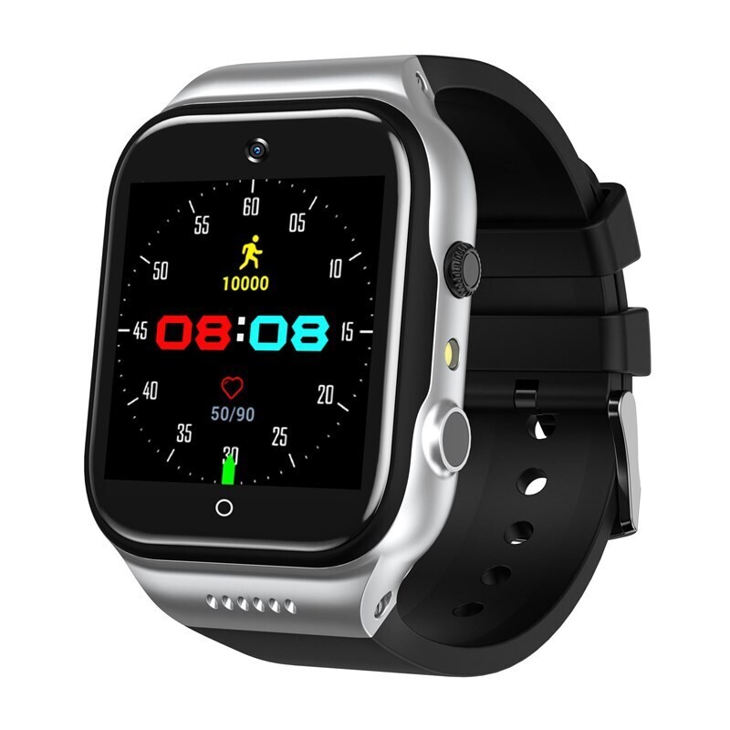 Color: Sliver, style: 32G - Adult 4G Smart Watch Full Netcom
