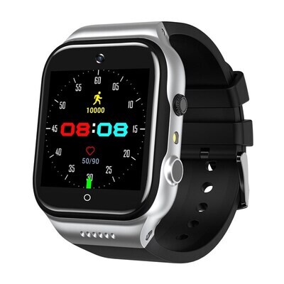 Color: Sliver, style: 32G - Adult 4G Smart Watch Full Netcom
