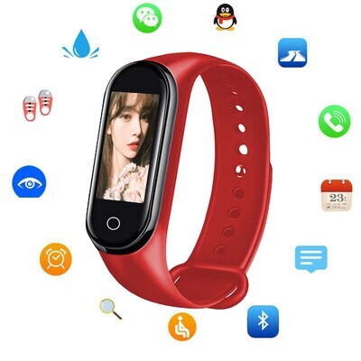 M4s smart bracelet - Color: Blue and Gold