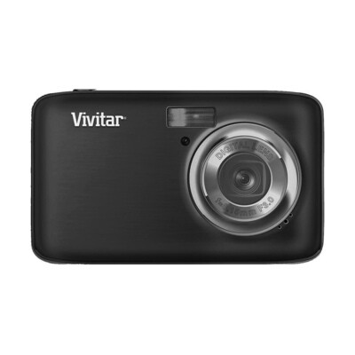 Vivitar ViviCam F128 14.1 Mega Pixel Digital Camera with 2.7 Inch LCD Screen in Black