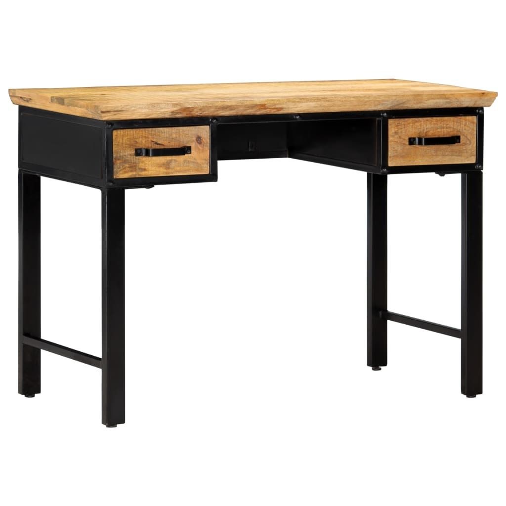 Writing Table 43.3&quot;x19.6&quot;x29.9&quot; Solid Mango Wood