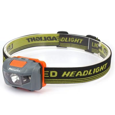 AloneFire HP30 3W Red White LED Lightweight Light; AAA Battery Headlamp; Portable Headlight For Outdoor Fishing Camping &amp; Climbing
