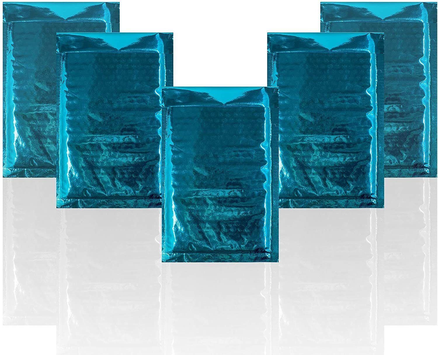 Foil Insulated Box Liners 6&quot; x 6&quot; x 6&quot;; Pack of 5 Insulated Shipping Boxes for Frozen Food; Double-Layer Bubble Insulated Shipping Containers; Cold Shipping Boxes for Frozen Fish; Meat; Grocery