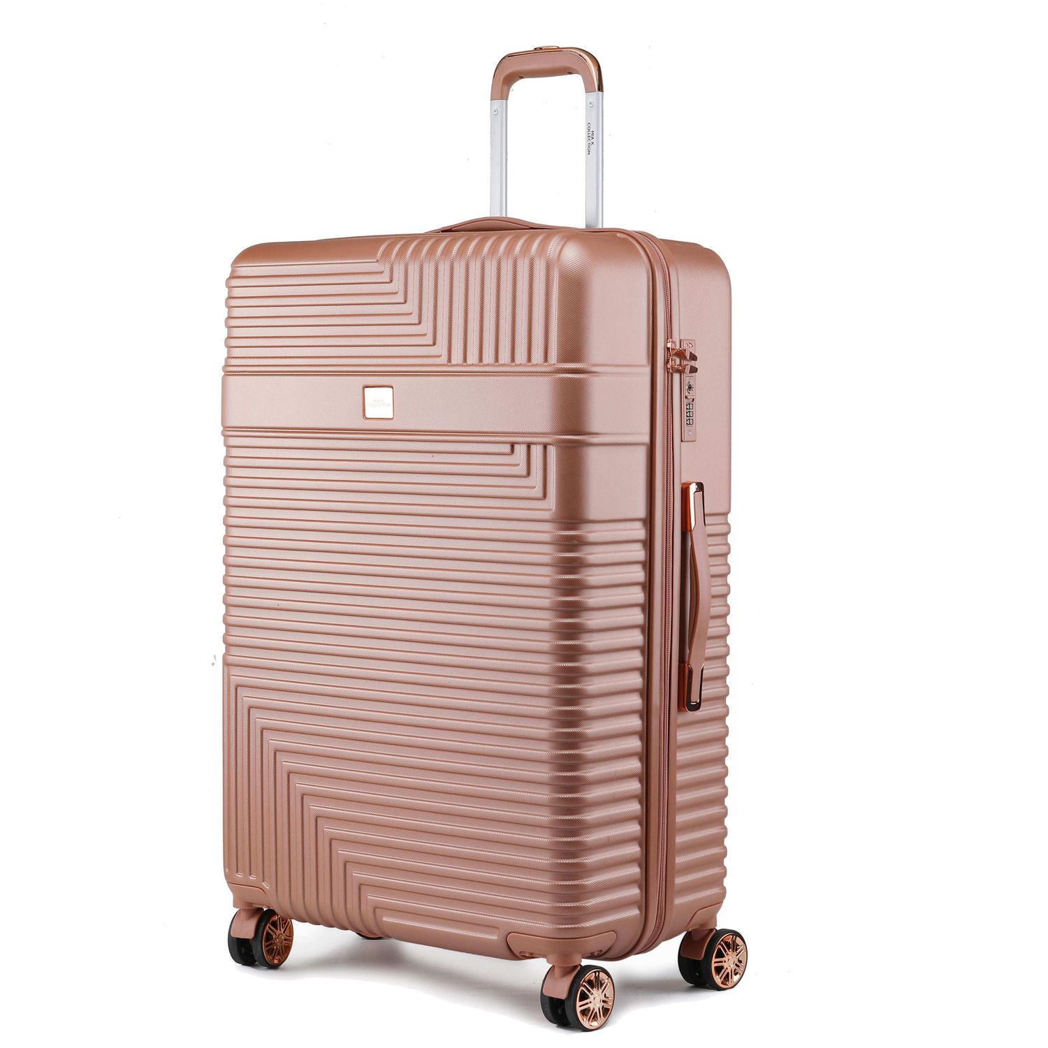 MKF Collection Mykonos Extra Large Check-in Spinner by Mia K