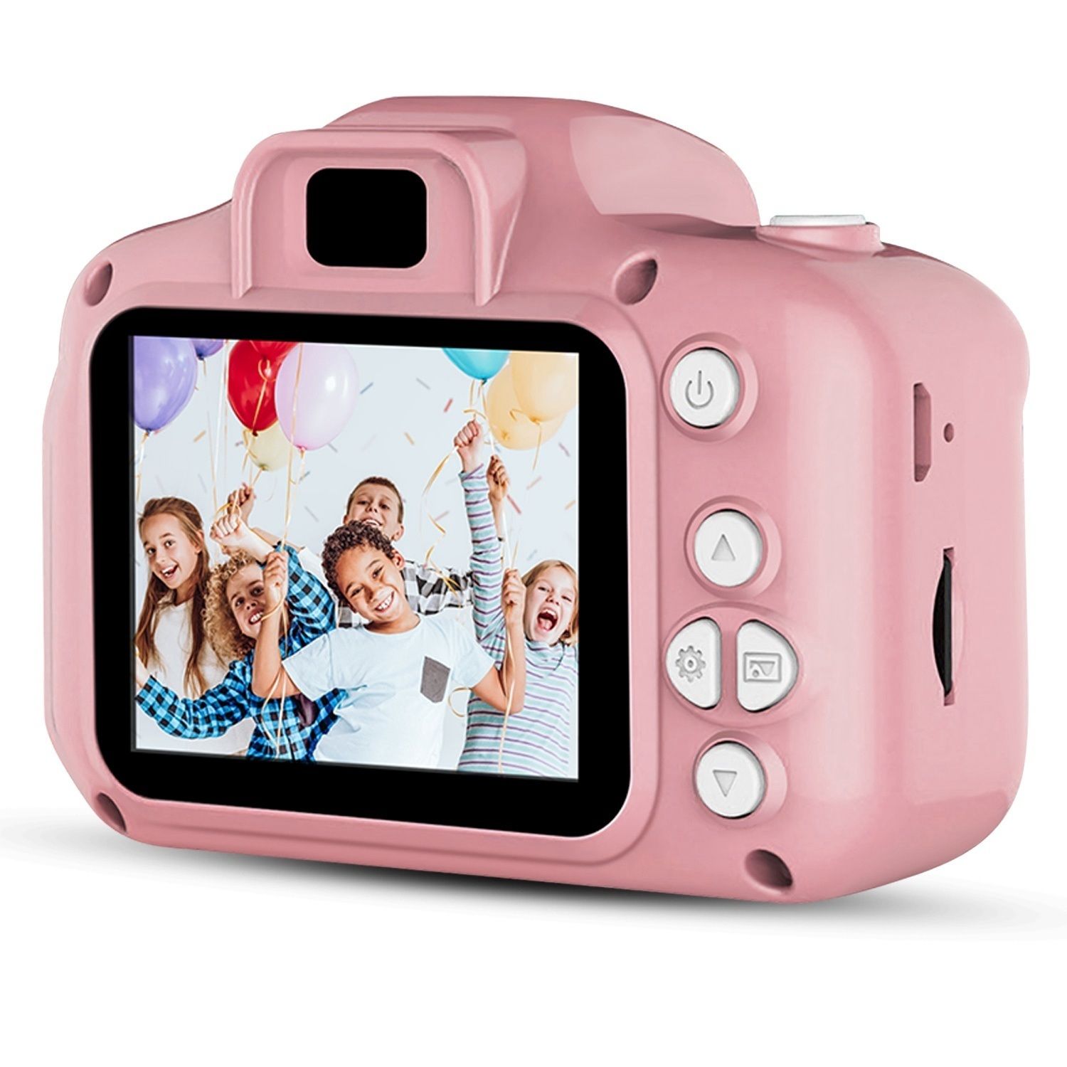 Kids Digital Camera w/ 2.0&#39; Screen 12MP 1080P FHD Video Camera 4X Digital Zoom Games