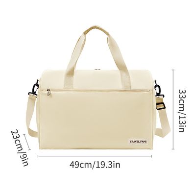 Travel Duffel Bag Weekend and Business Travel Bag Can be used for Sports Bags and Hospital Waiting Bags Overnight Duffel Bag with Trolley Case Cover Airline Travel Essentials