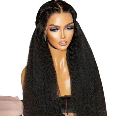 Cuticle Aligned Raw Hair Glueless Full Lace Frontal Wigs For Black Women 5X5 13X4 13x6 HD Human Hair Lace Front Wig