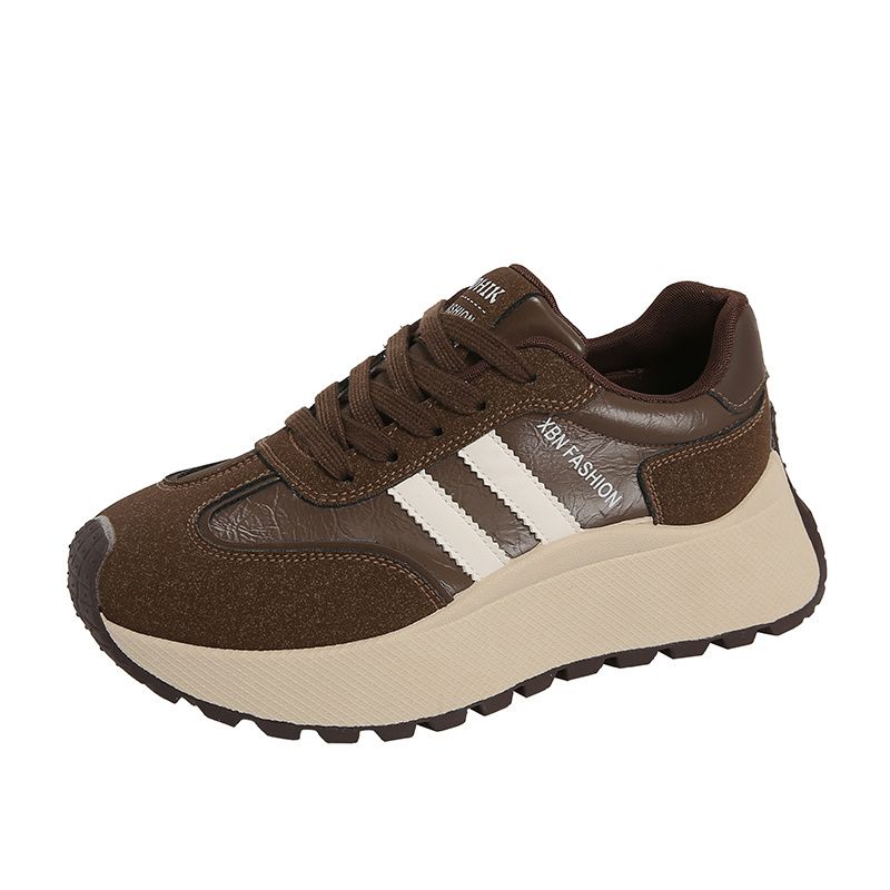 Autumn and winter new Forrest Gump women&#39;s shoes trend fashion all-match inside height-raising women&#39;s casual sports shoes
