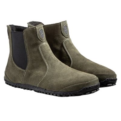 Color: Army Green, Size: 44 - Fashion Men And Women Wear Round Toe Color-blocking Single Boots