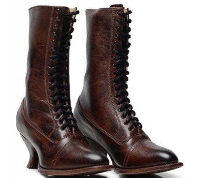 Color: Brown, Size: 37 - Blackjack and women&#39;s boots