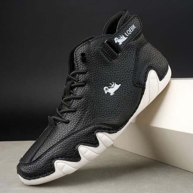 Color: 8007Black, Size: 45 - Stylish Men&#39;s Casual Short Boots