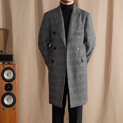 Men&#39;s Mid-length Warm Jacket Winter Thick Style