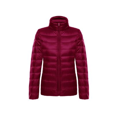 Color: Wine Red, Size: 6XL - 5XL 6XL Plus Size Winter Women Very Light Duck Down Coats Jackets Women Long Sleeve Slim Warm Coat Parka Female Autumn Outwear