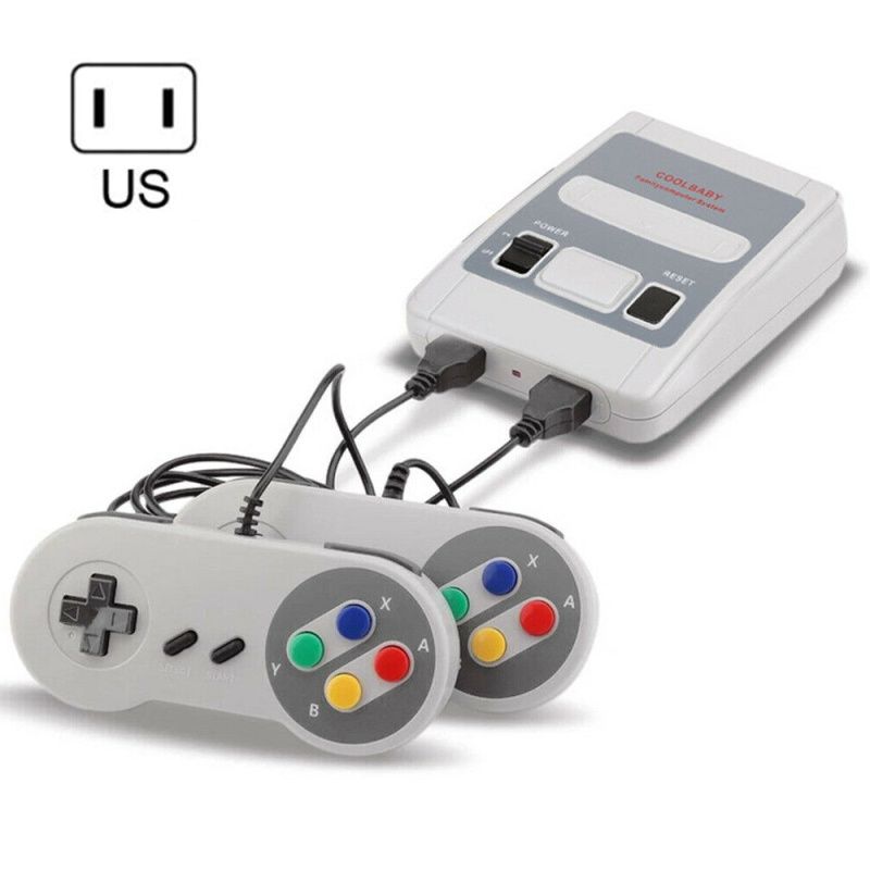 Retro Portable Mini Handheld Video Game Console 8-Bit Game Player For Super +2 Controller