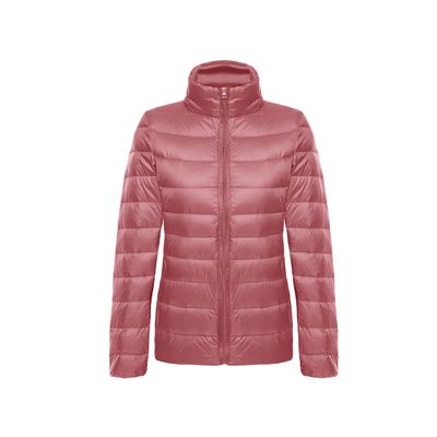 Color: Pink, Size: 5XL - 5XL 6XL Plus Size Winter Women Very Light Duck Down Coats Jackets Women Long Sleeve Slim Warm Coat Parka Female Autumn Outwear