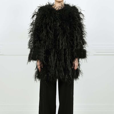 Women&#39;s Fur Coat Mid-length