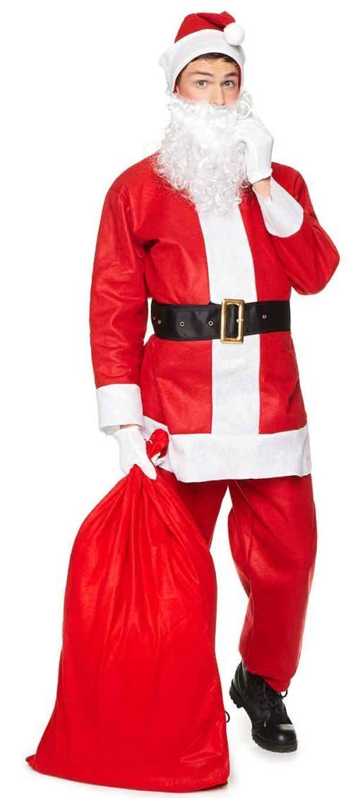 Karnival Costumes 5PC SANTA SUIT Sm