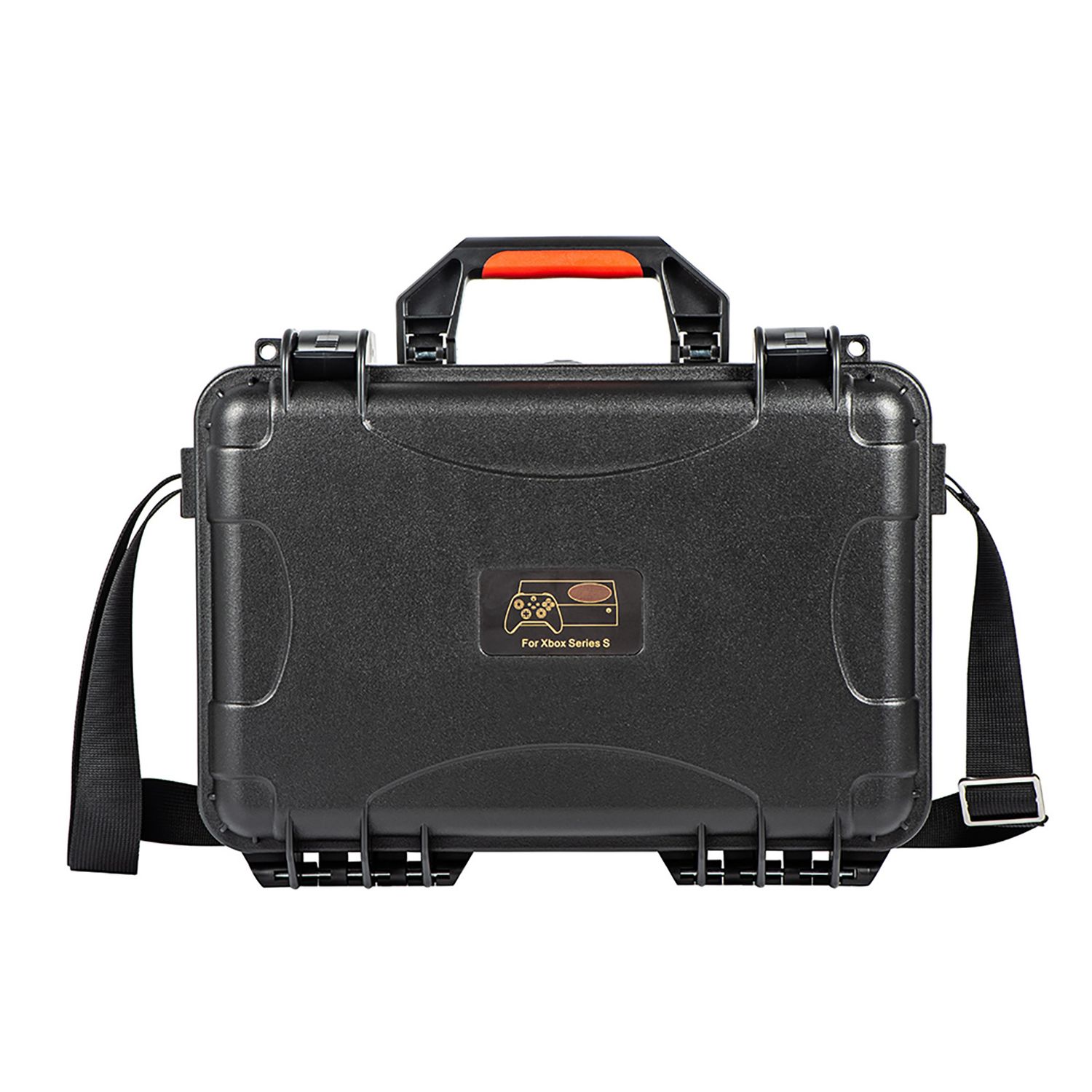 Carrying Case Compatible for Xbox Series S Professional Waterproof Storage Case with Shoulder Strap
