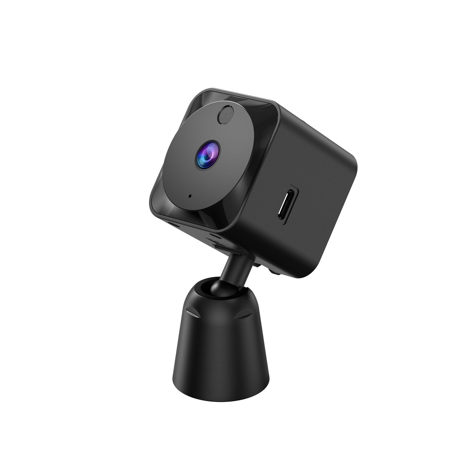 Q18 4k Hd Wifi Camera 120-degree Wide Angle Night Vision Security Camcorder for Indoor Outdoor Black