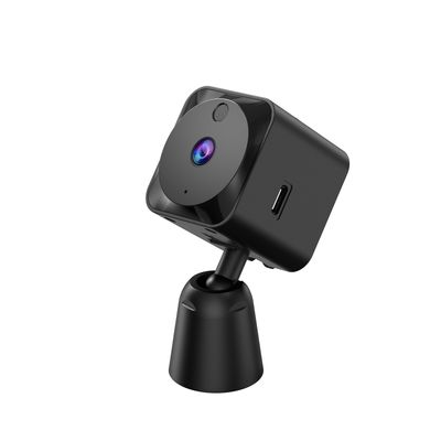 Q18 4k Hd Wifi Camera 120-degree Wide Angle Night Vision Security Camcorder for Indoor Outdoor Black