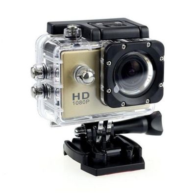 Outdoor Action Camera 30m Waterproof Diving Camcorder Multifunctional Hd 4k Sj4000 Underwater Dv Camera gold