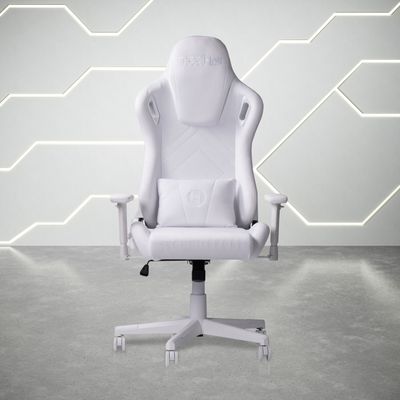 Techni Sport TSF45C Velvet Memory Foam Gaming Chair - White