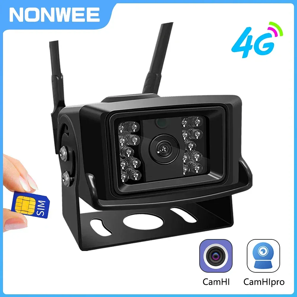 Sensor Size: 1/2.8&#39;&#39;, Plug Type: AU Plug, Ships From: CHINA - With 3G 4G Sim Card 5MP WIFI IP Wireless Outdoor Security Camera 1080P CCTV Home Surveillance Metal Shell P2P Camhi For Car