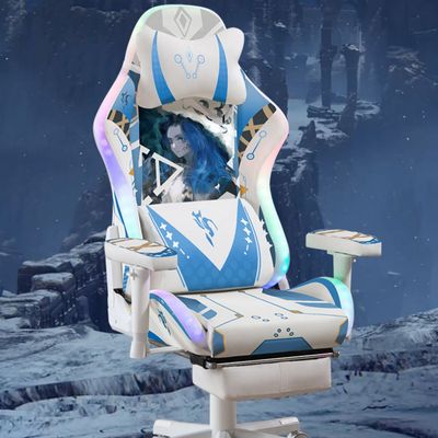 style: 3 Style, Model: Aluminum alloy feet-Fixed handrail, Decoration style:  - Sit In The Home Massage Ergonomic Chair