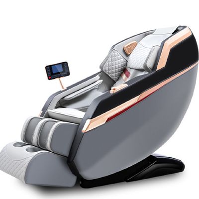 Color: Grey black, Electrical outlet: UK - Full-automatic Domestic Capsule Massage Chair