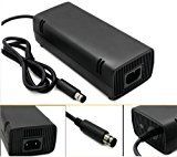 WantMall Brand NEW AC Power Adapter Charger for XBOX 360 E Game Console-US Plug-Black
