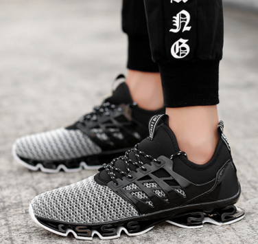 Color: White, size: 44-White, Color:  - 2021 summer new blade net cloth couple sports leisure sports shoes