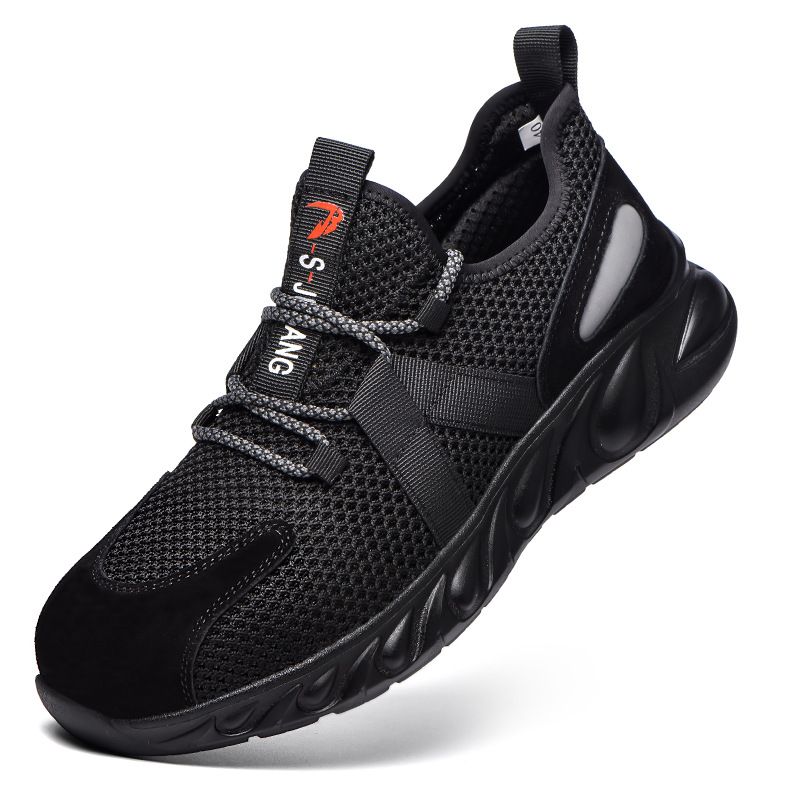 Color: A Black, Size: 45yards - Labor insurance shoes male