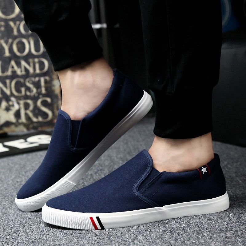 Color: Blue, Style: Male-46, Size:  - Man Flat Shoes