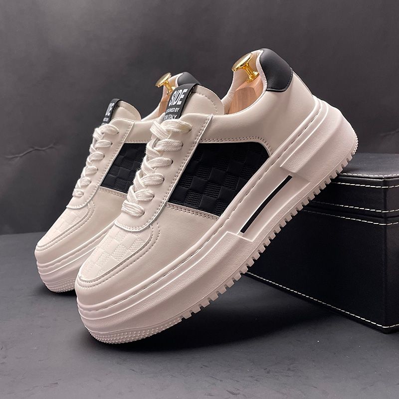Color: Black inside increased 1.2cm, Shoe size: 43 - Stylish Sports And Casual Shoes
