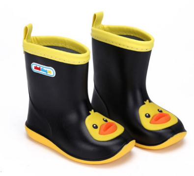 Children&#39;s rain boots boys baby rain boots - Color: GreenA, Size: 18CM